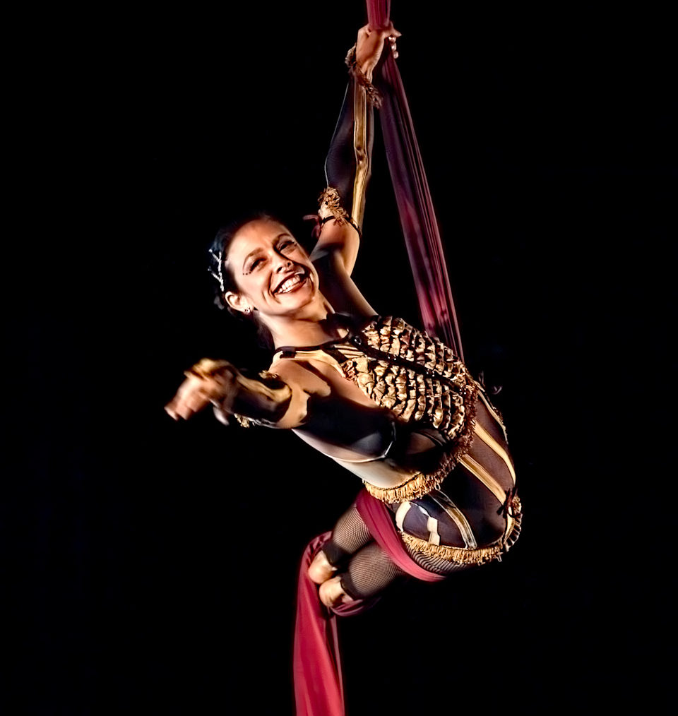 Aerial Silks Class with Miss Radida (Wednesdays)
